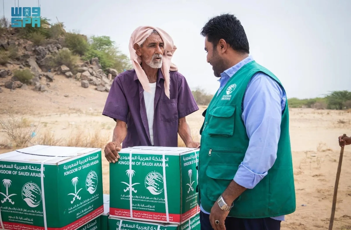 37,345 individuals benefited from the food parcels provided by the aid agency in Hajjah, Yemen. (SPA)