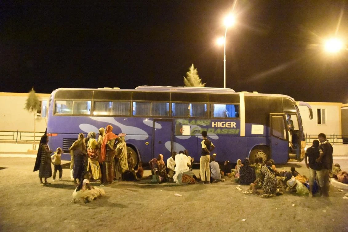 Migrants are often expelled “in brutal conditions” and in the “worst cases, with deadly consequences,” the NGO said in a report published in late August. (AFP)