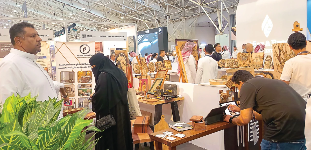 Featuring more than 3,500 products and services, the Riyadh event showcases the latest technologies and strategies in logistics services and warehousing solutions. (AN photo by Rashid Hassan)