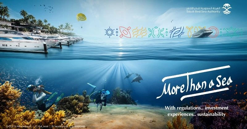 The More Than a Sea campaign highlights the Saudi Red Sea Authority’s contributions to tourism. (X/@RedSeaSaudi)