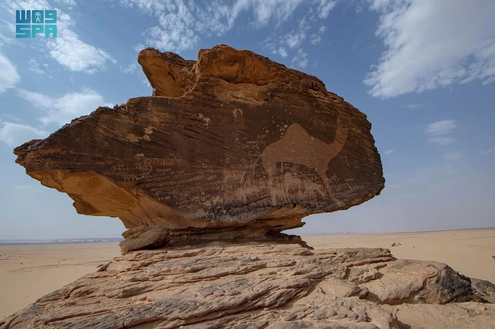 Najran Region is a treasure trove of rock carvings and ancient Arabic inscriptions that offer a glimpse into the lives and development of its ancient inhabitants. (SPA)