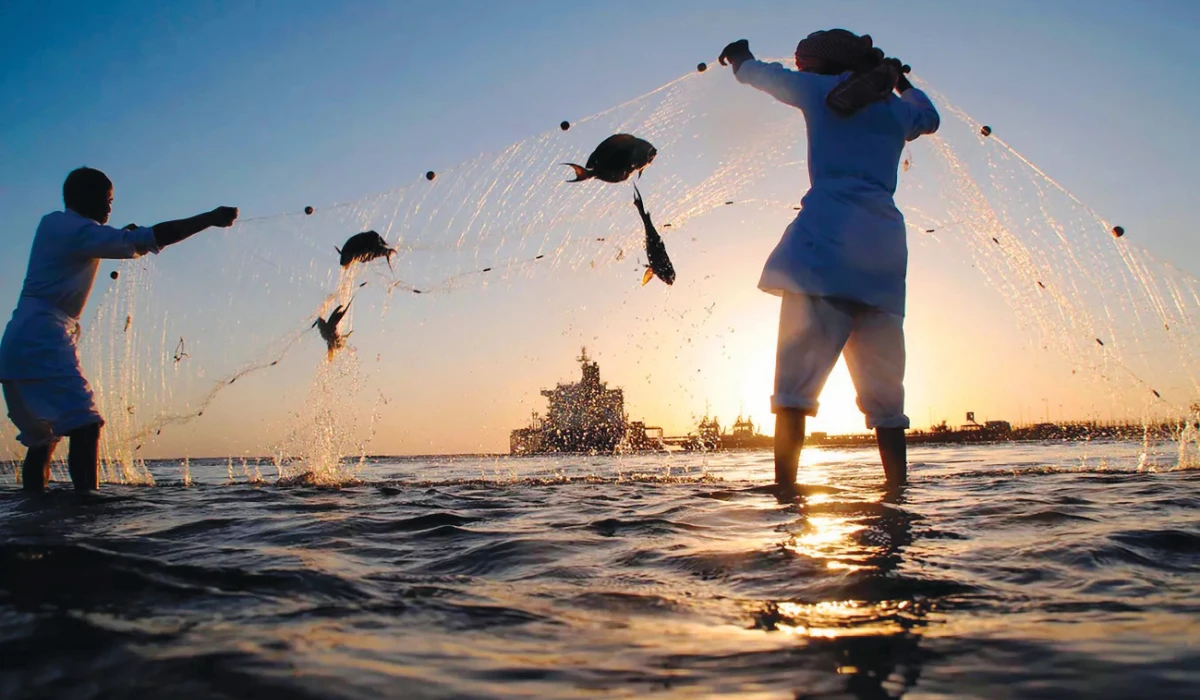 Aquaculture today plays a vital role in helping to achieve the objectives of Saudi Vision 2030, including diversifying national income sources. (Supplied/KAUST/Reuters)