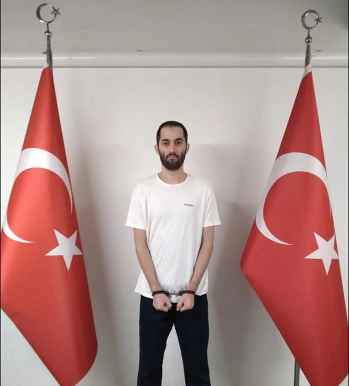 An undated handout picture obtained by Reuters on September 14, 2024 shows Daesh militant, identified as Viskhan Soltamatov, who is believed to be involved in planning an attack on the Santa Maria Italian Church in Istanbul (Reuters)
