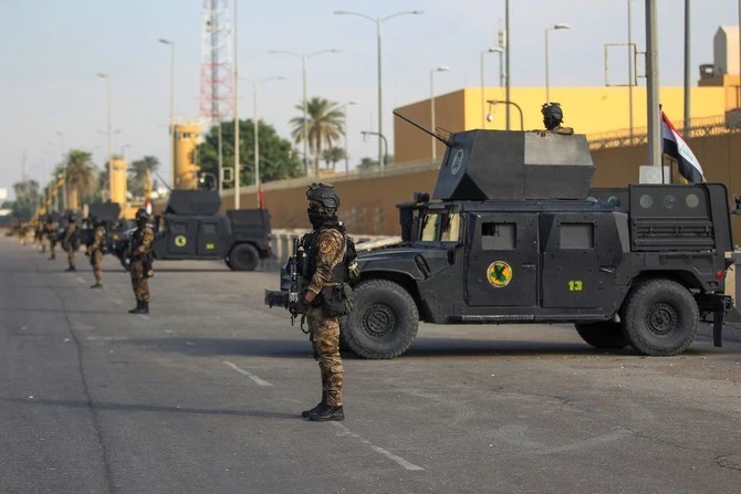 Iraq’s Kataib Hezbollah armed group announced that one of its fighters was killed in what they called a “Zionist attack” in the Syrian capital Damascus, the group said in a statement. (AFP/File)