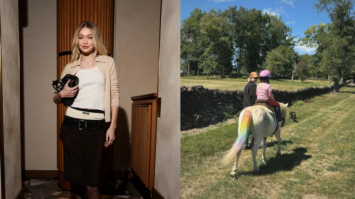 The birthday festivities featured pony rides. (Getty/ Instagram)