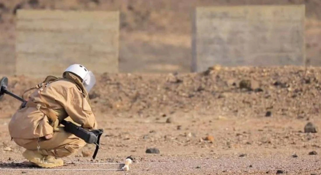 The initiative trains local demining engineers and provides them with modern equipment. (Supplied)