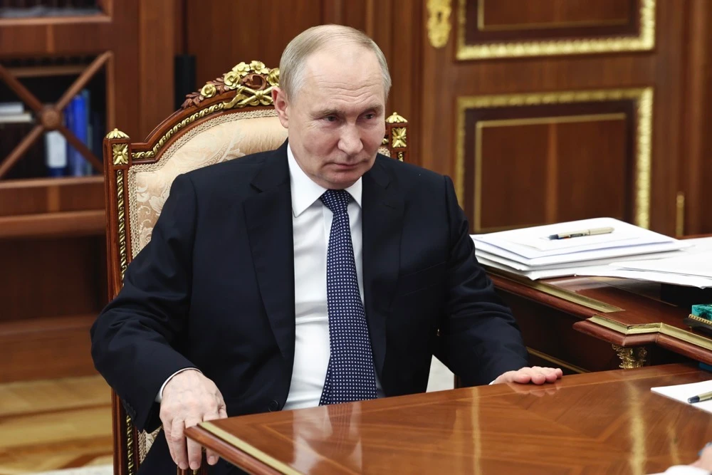 Russian President Vladimir Putin. ( Sputnik/AP)