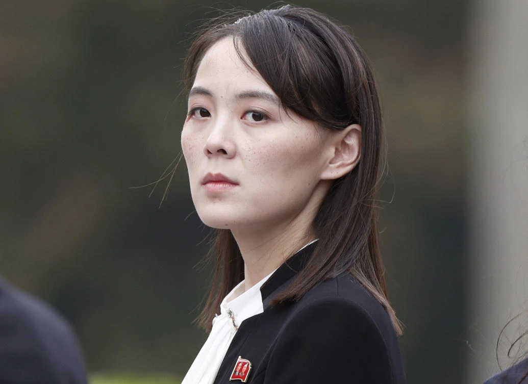 Kim Yo Jong, the powerful sister of North Korean leader Kim Jong Un, attends a wreath-laying ceremony at Ho Chi Minh Mausoleum in Hanoi, Vietnam, March 2, 2019. (File/AP)