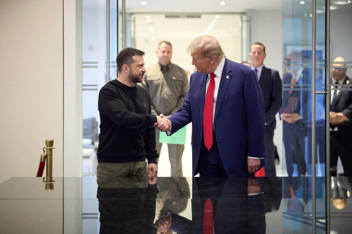 Trump and Zelensky make nice after tensions over Ukraine war