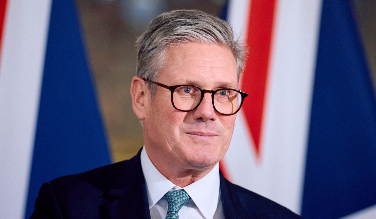 Britain's Prime Minister Keir Starmer speaks at a press conference in Brussels, Belgium October 2, 2024. (REUTERS)