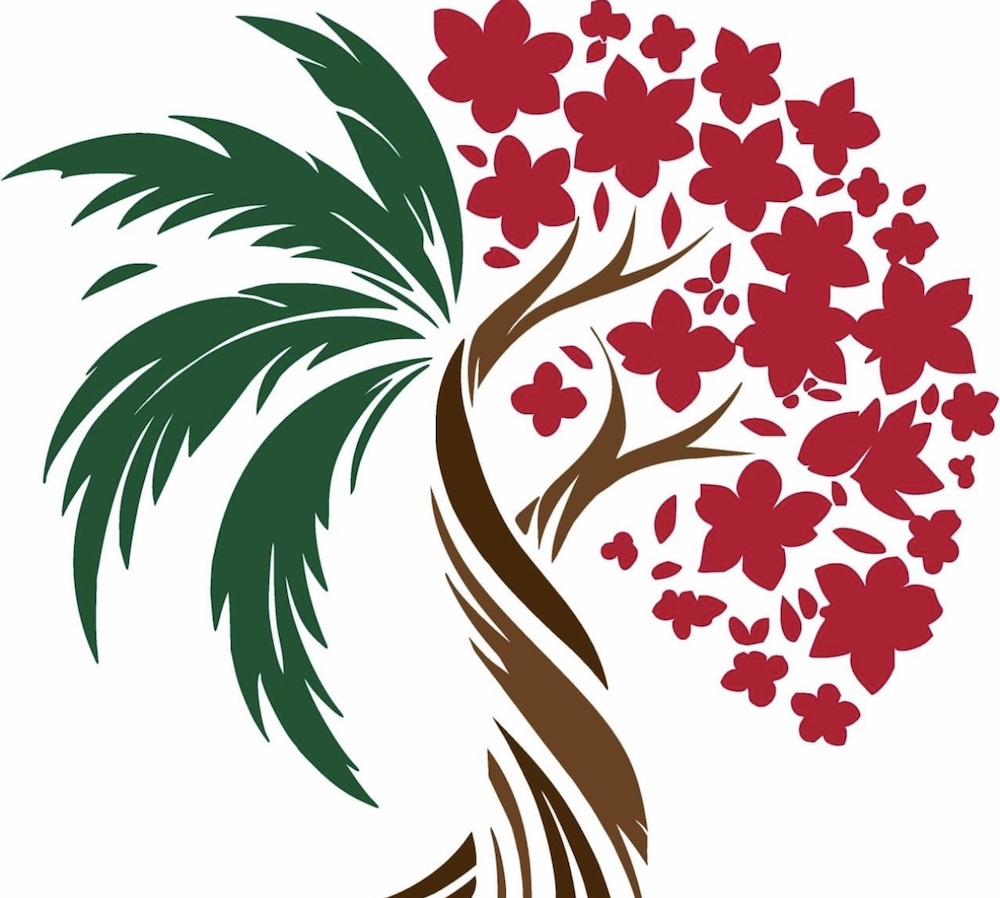A commemorative logo has been released, which features a combination of a palm tree, a symbol of Saudi Arabia, and cherry blossoms, a flower that is synonymous with Japan. (Supplied)