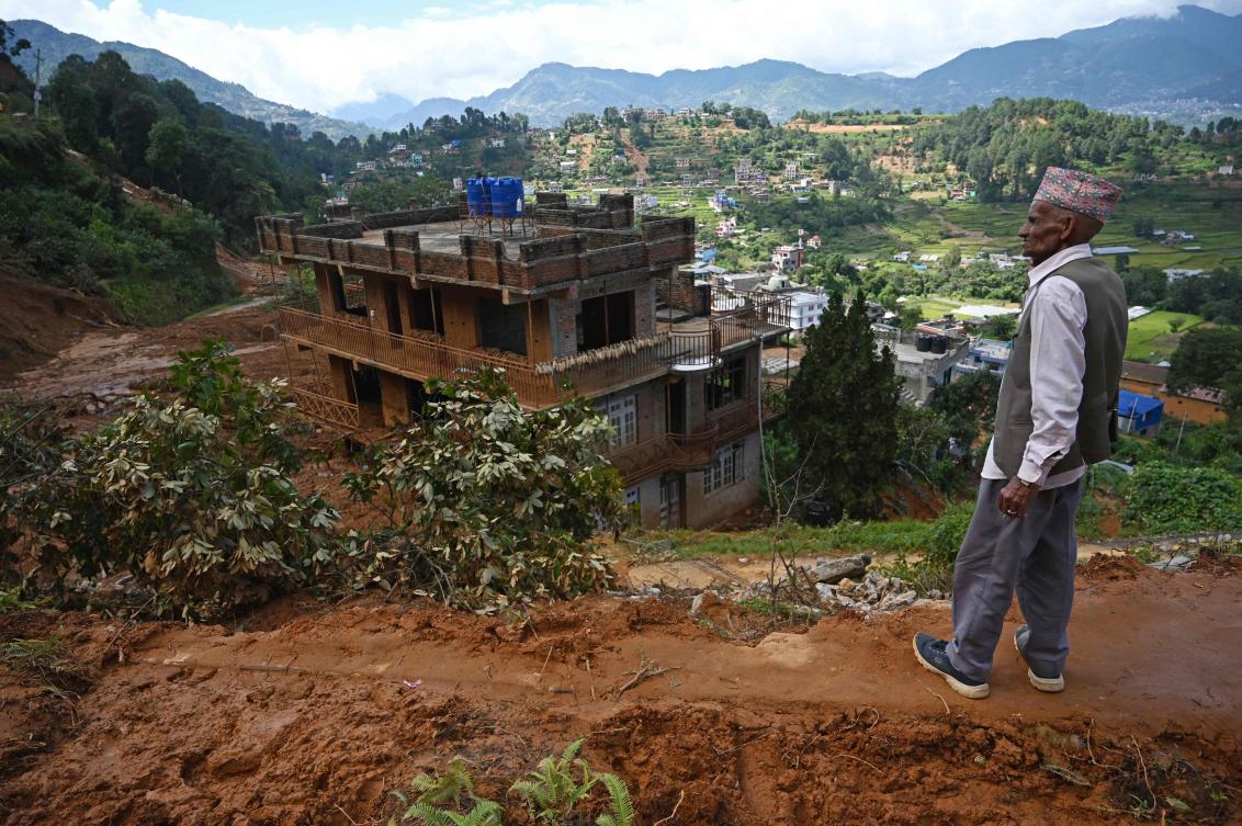 Entire neighborhoods in the capital Katmandu were inundated at the weekend, along with villages in remote pockets of the Himalayan country that were still awaiting relief efforts. (AFP)