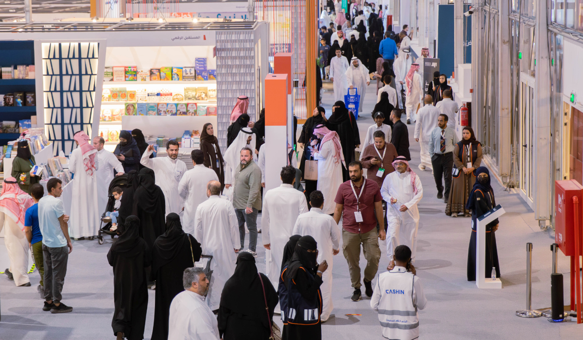 The Riyadh International Book Fair opened on Thursday. (Supplied/@rybookfair/X)