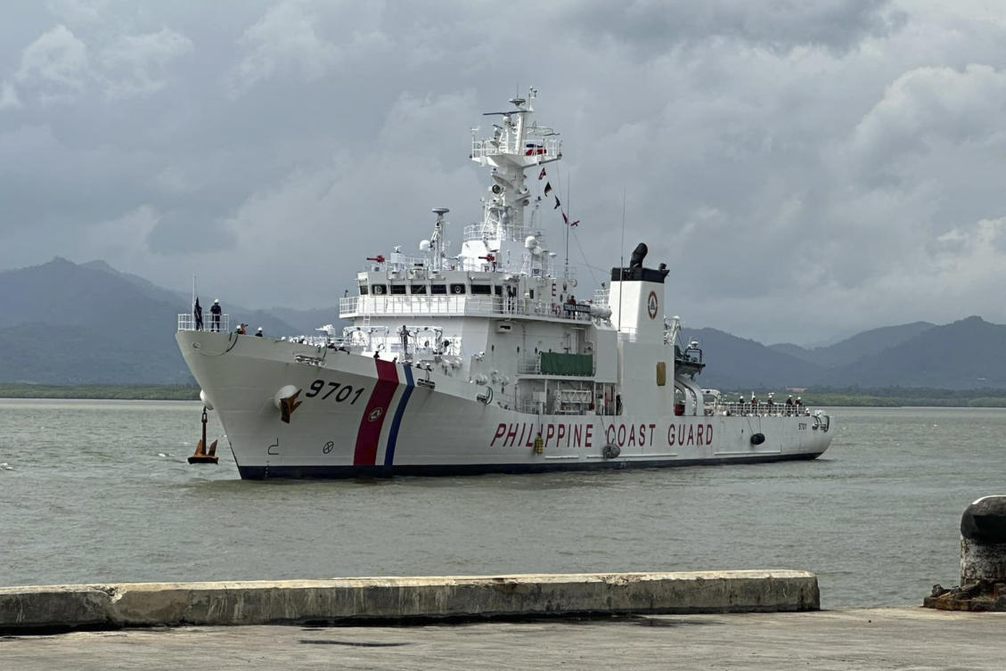 Manila has allocated $35 billion for the buildup, spread over the next decade, as it has faced off with China in sea and air confrontations over contested areas of the busy South China Sea waterway. (AP)