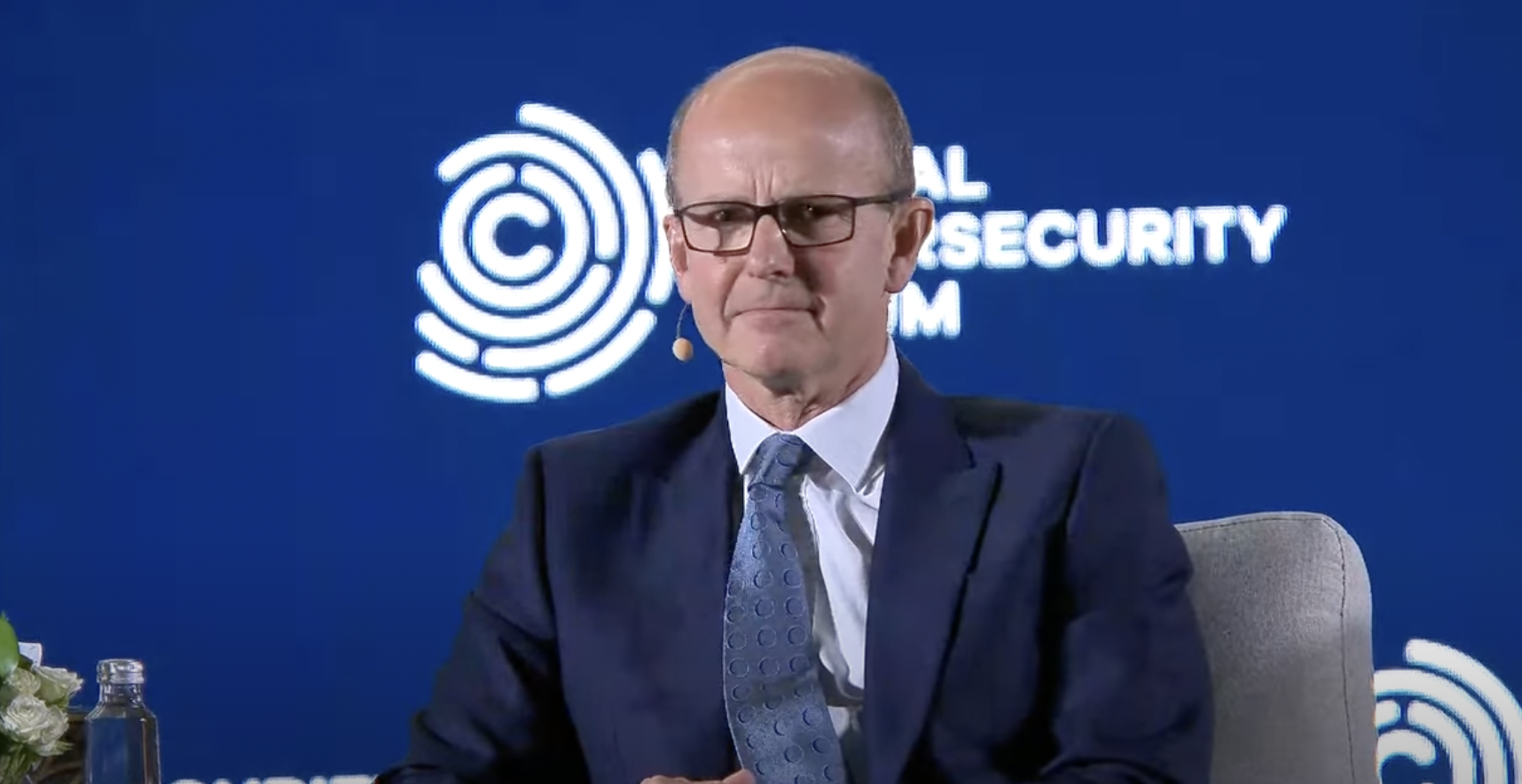 Sir Jeremy Fleming, former director at the UK Government Communications Headquarters. Screenshot