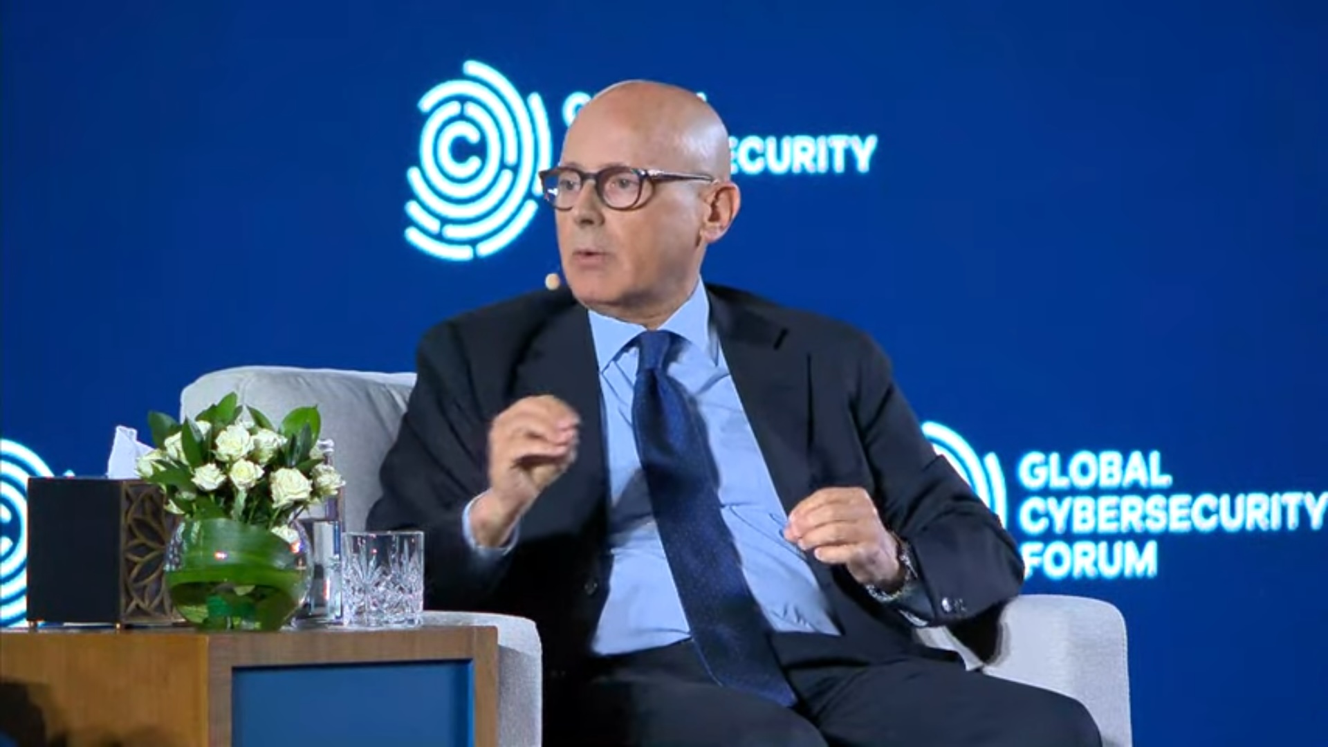 Massimo Marotti, managing director for Strategies and Cooperation at Italy’s National Cybersecurity Agency, highlighted the necessity of concrete collective efforts within Europe. AN photo