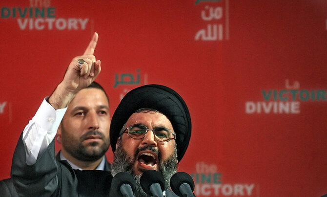 Iran's Supreme Leader Ayatollah Ali Khamenei warned Hezbollah leader Hassan Nasrallah to flee Lebanon days before he was killed in an Israeli strike. (AFP/File)