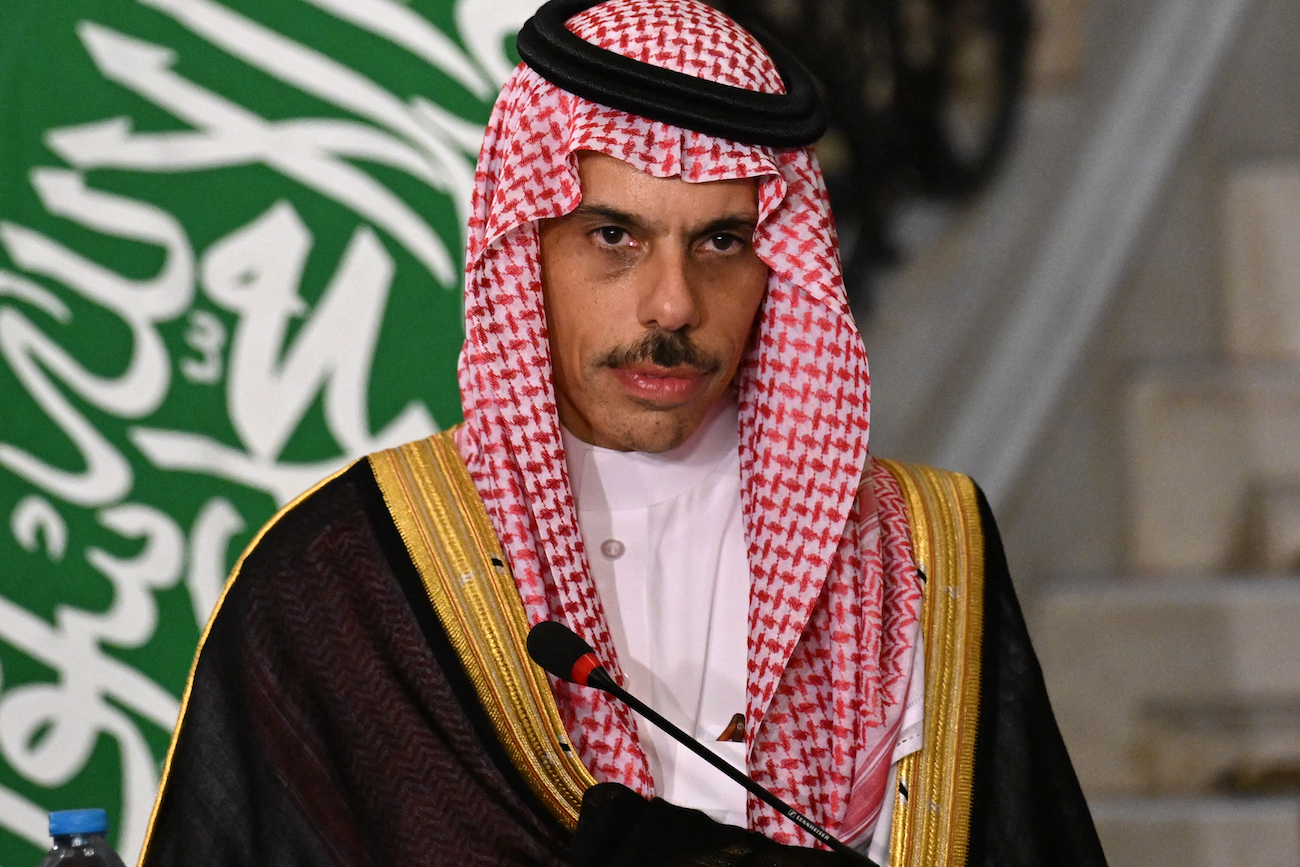 Saudi Foreign Minister Prince Faisal bin Farhan. (AFP/File Photo)