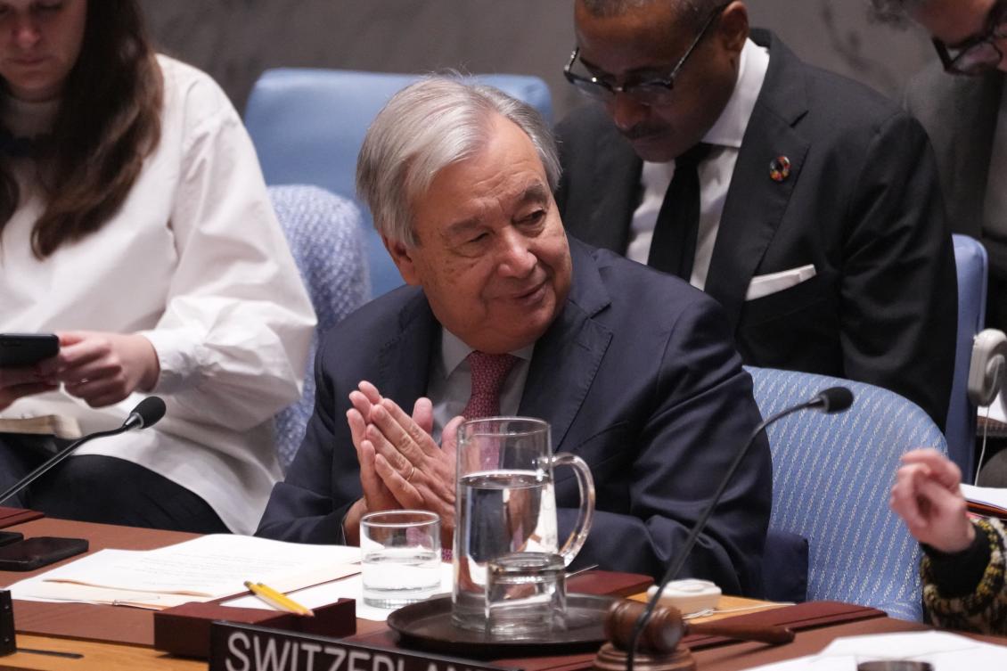 France says Israel’s ‘persona non grata’ designation of UN chief ‘unjustified’