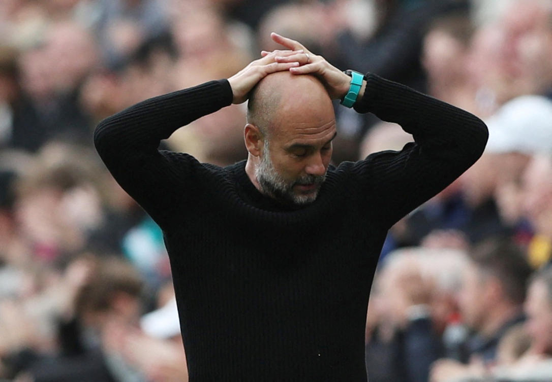 Manchester City manager Pep Guardiola said City’s plea for a longer recovery period had so far fallen on deaf ears and he does not expect that to change. (Reuters)