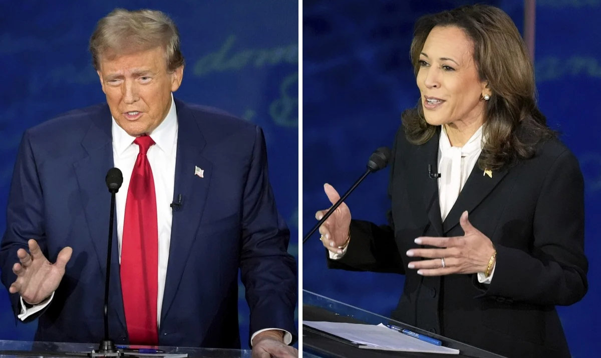 With just one month left in a deadlocked US presidential election, Donald Trump urged supporters Sunday in battleground Wisconsin to get out the vote, as Kamala Harris kicked off a week-long media interview blitz with a focus on reproductive rights. (AP)