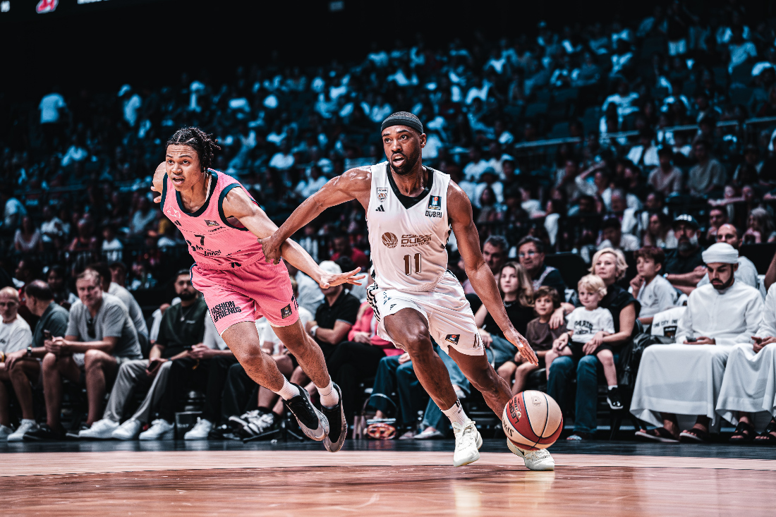 Dubai Basketball went down 80-83 to Mega MIS of Serbia in the ABA League game at Etihad Arena. (Supplied)