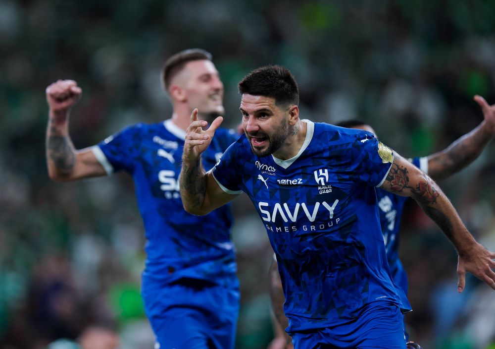 Helped by Aleksandar Mitrovic’s hot goalscoring streak, Al-Hilal are the only team in the Saudi Pro League with a 100 percent win record after six rounds. (SPL)