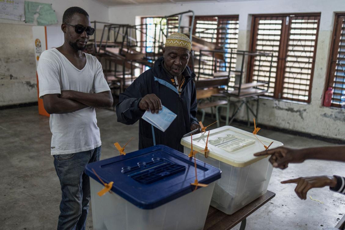 Poverty is the major concern for Mozambique’s 35 million people, half of whom are registered to vote. (AFP)