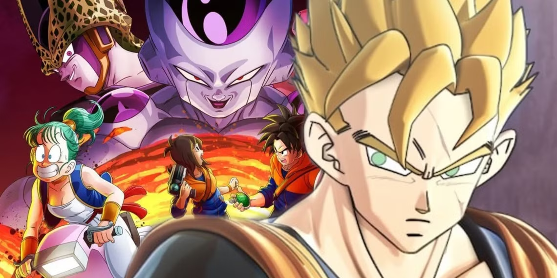 ‘Dragon Ball’ recounts the adventures of a monkey-tailed boy called Son Goku through fantastical universes.