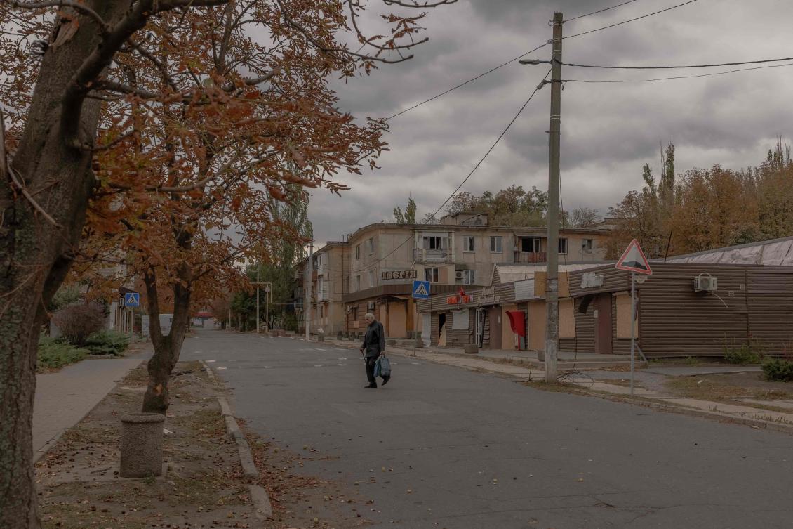 Kiper said a ballistic missile struck a two-story building where civilians lived and worked. (AFP)
