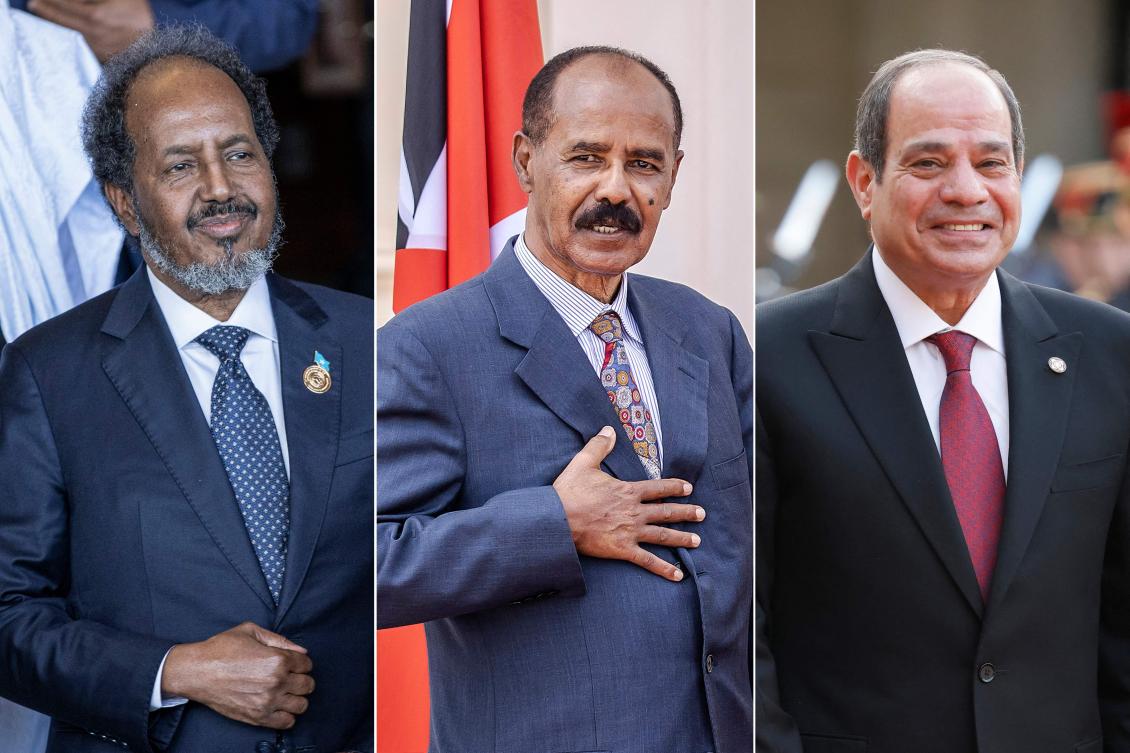 Somali authorities said at the end of the summit that they welcome Egypt’s offer to deploy troops in Somalia as part of a stabilization force. (AFP)