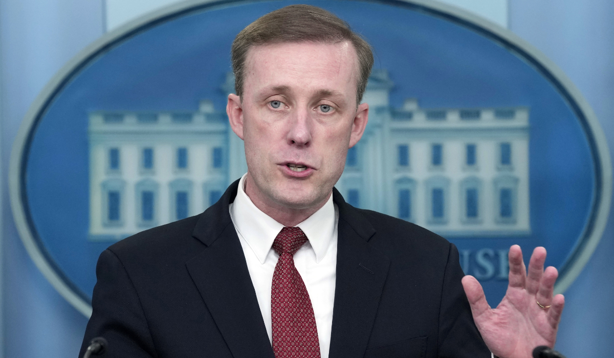 White House national security adviser Jake Sullivan speaks during the daily briefing at the White House in Washington, May 22, 2024. (AP file photo)