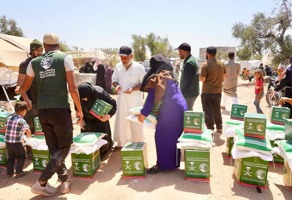 The King Salman Humanitarian Aid and Relief Center continues its humanitarian work in Kyrgyzstan, Sudan and Yemen with the distribution of needed food packages and hygiene kits. (SPA)