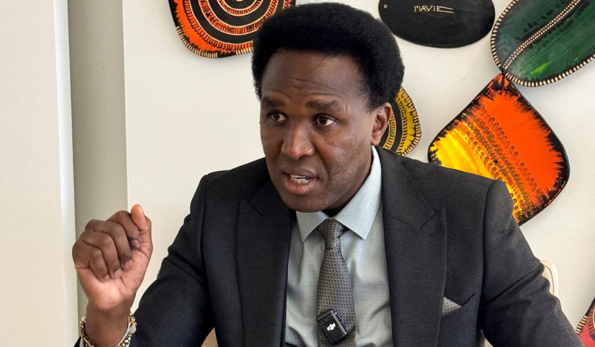 Independent candidate for the presidency of Mozambique Venancio Mondlane speaks during an interview in Maputo, Mozambique, October 11, 2024. (REUTERS)