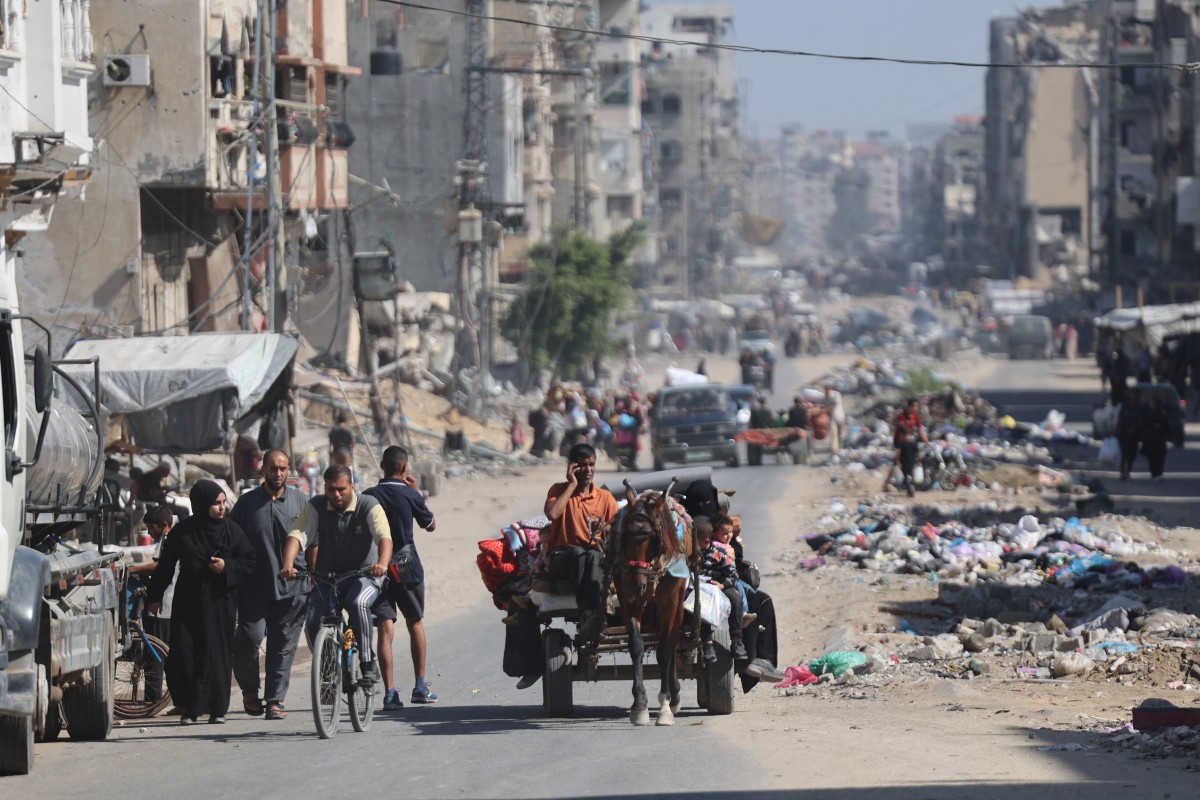 In recent days, the military has launched an intense ground and air assault in northern Gaza, particularly in and around the city of Jabalia. (AFP)