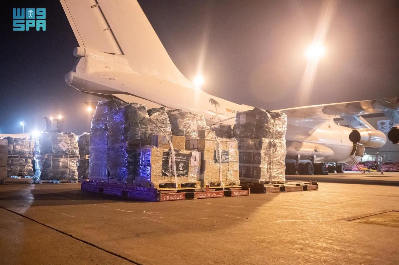 This mission follows the directives of King Salman and Crown Prince Prince Mohammed bin Salman to support the Lebanese people. (SPA)