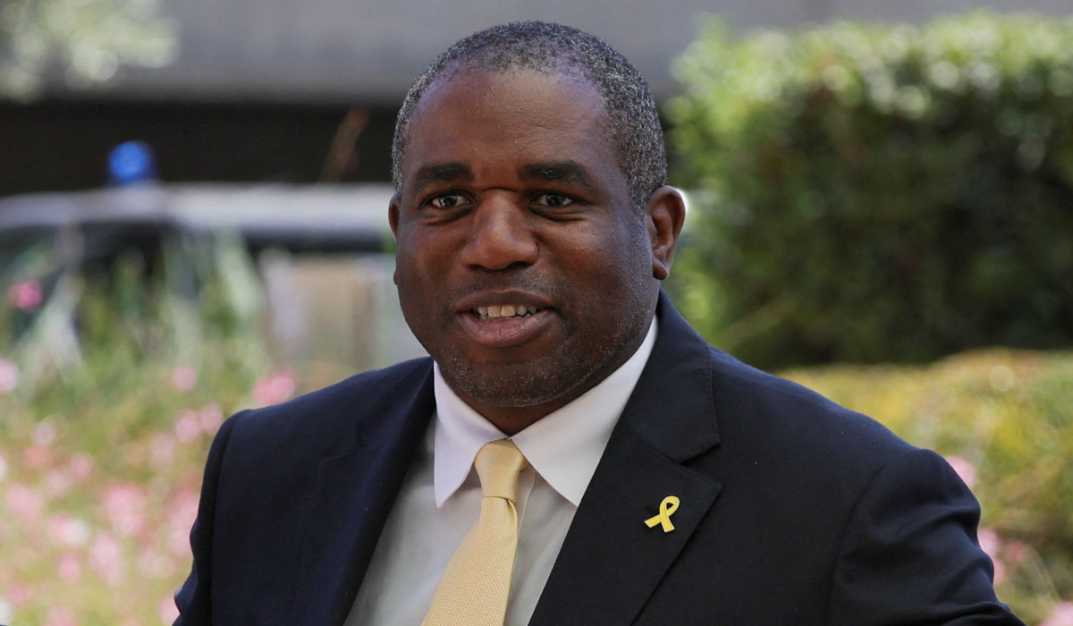 Britain's Foreign Secretary David Lammy. (REUTERS)