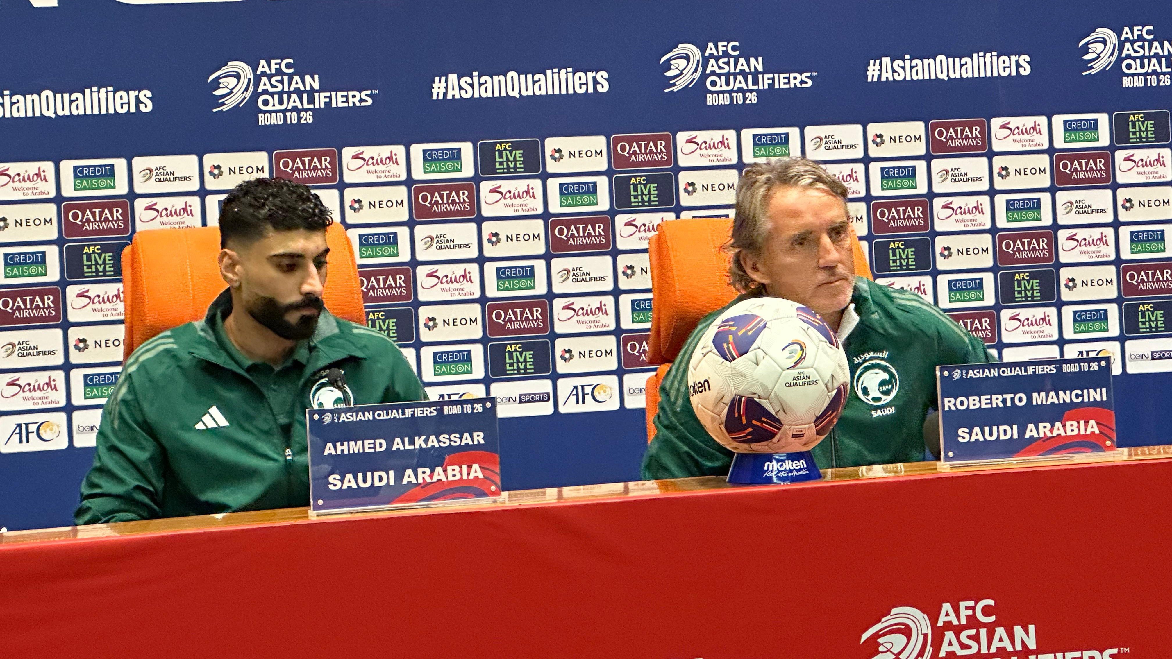 Saudi Arabia’s head coach Roberto Mancini on Monday stressed the importance of being mentally prepared as his team look to bounce back from their defeat against Japan. (AN Photo)