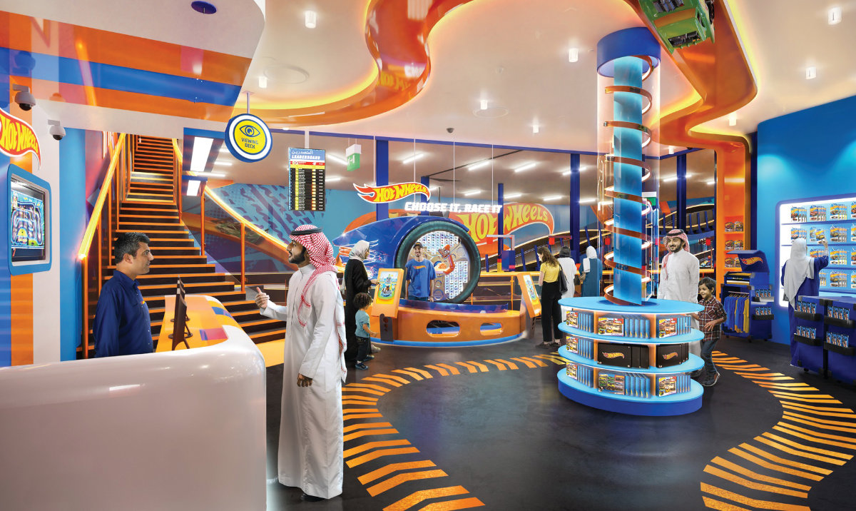 The Hot Wheels e-karting experiences will be in SEVEN’s entertainment complexes in Riyadh, Makkah, Taif, Madinah, Tabuk, and Jazan.