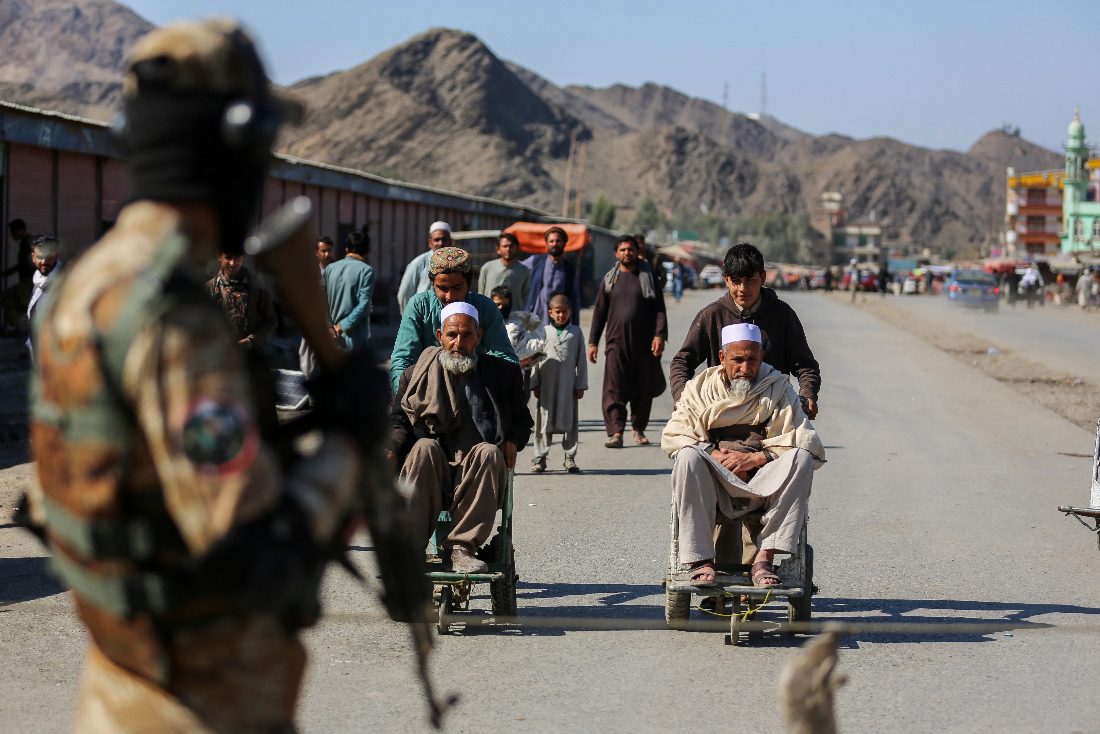 Many of the former special forces operatives and their families were placed at great risk of Taliban reprisal. (File/AFP)