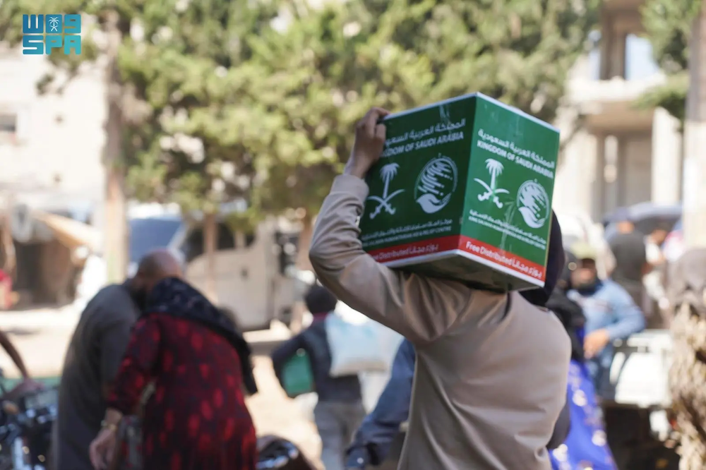 The King Salman Humanitarian Aid and Relief Center continues to provide relief aid to needy individuals. (SPA)