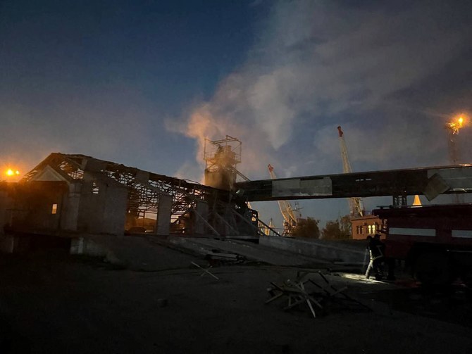 Ukraine has asked the International Maritime Organization to send a monitoring mission to ports in the southern Odesa region amid intensified Russian attacks, Foreign Minister Andrii Sybiha said on Wednesday. (AFP/File)