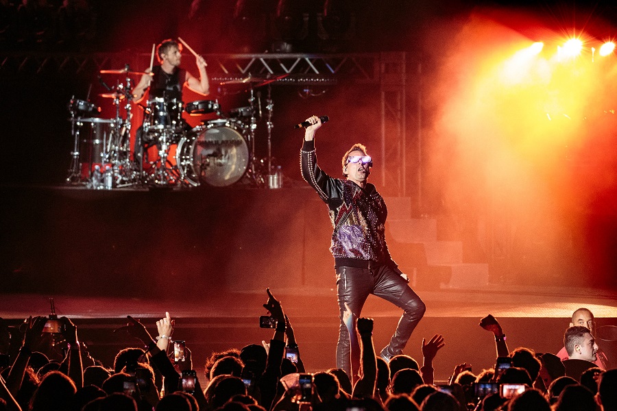 UK rock band Muse will perform at Soundstorm. (Getty Images)