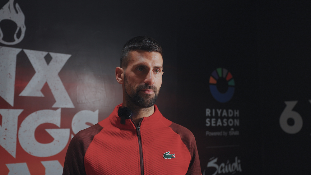 Djokovic praises Saudi Arabia’s ‘love affair’ with tennis