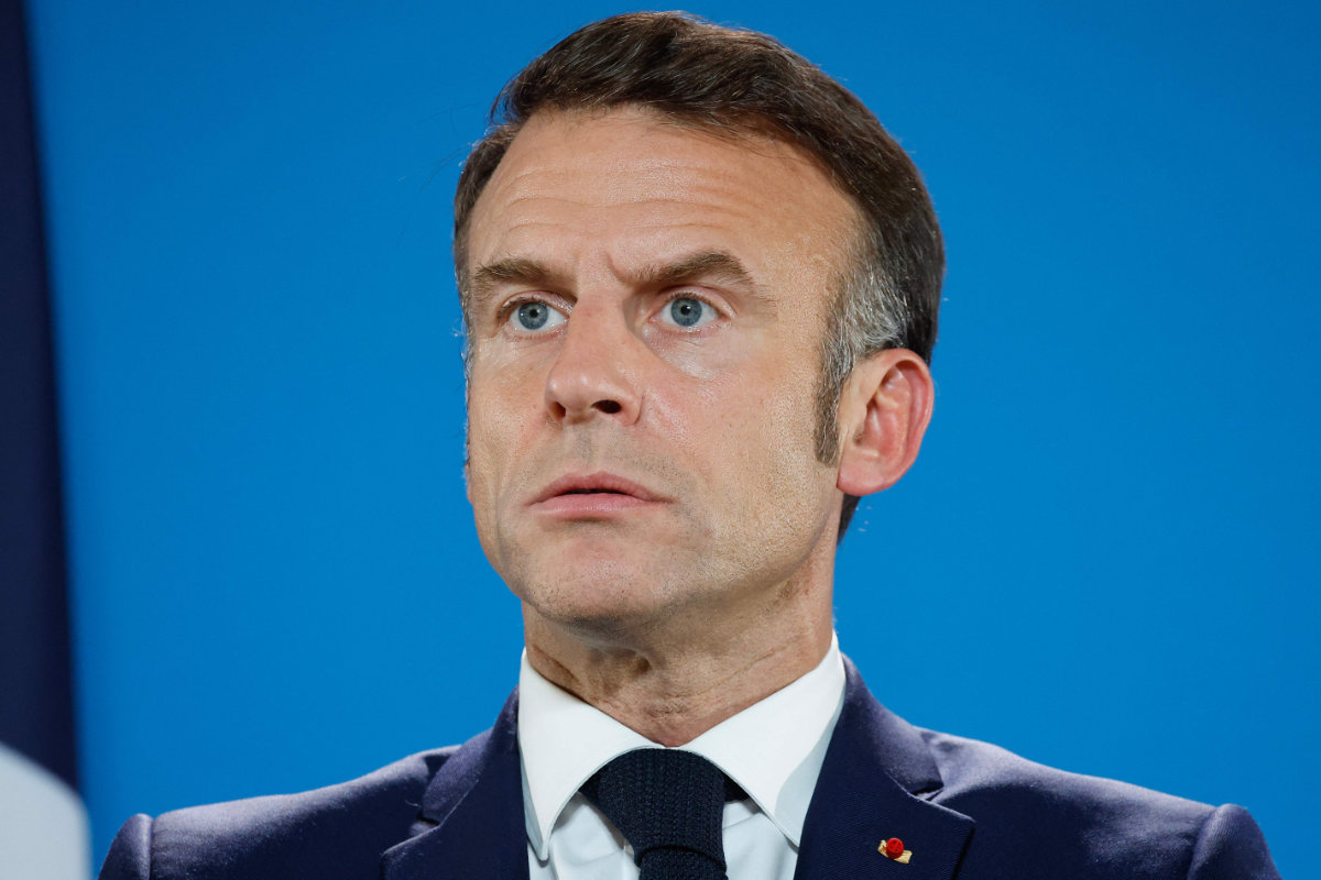 France's President Emmanuel Macron. (AFP)