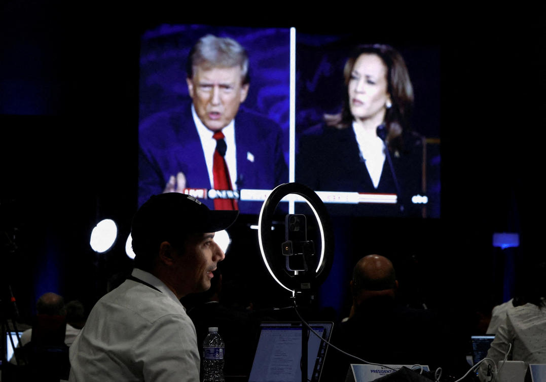 Donald Trump and Kamala Harris will lead dueling rallies Friday in Michigan, a crucial battleground state where Arab American voters angered by US support for Israel may hold the key to a deadlocked race. (Reuters)