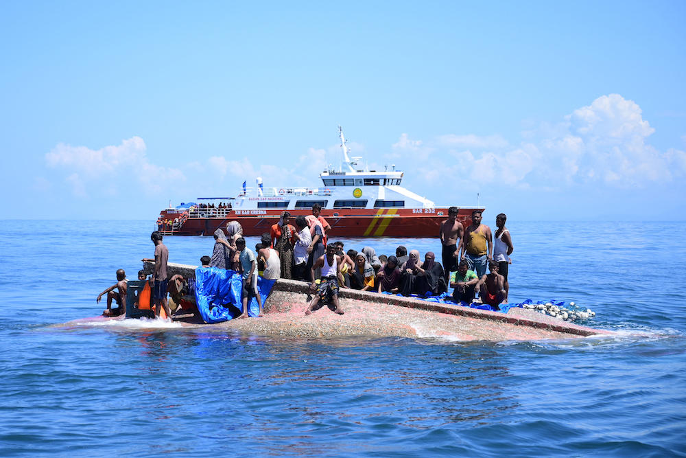 Thousands of mostly Muslim ethnic Rohingya risk their lives each year on long and dangerous sea journeys to try to reach Malaysia or Indonesia. (AFP file photo)