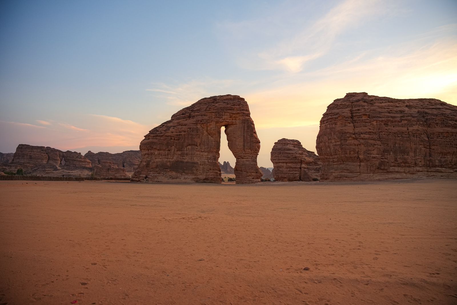 Visitor satisfaction across the heritage sites reached 96 percent while maintaining the integrity of AlUla’s cultural and historical landmarks. (Shutterstock)