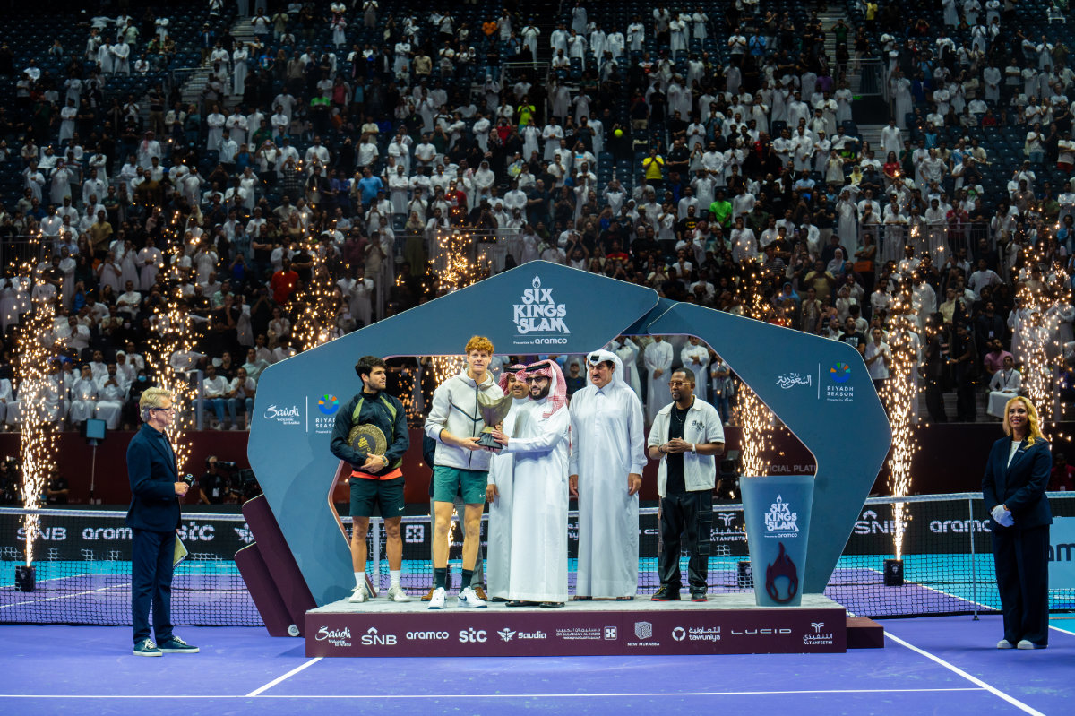 Jannik Sinner defeats Carlos Alcaraz in epic Six Kings Slam final, cementing a fierce rivalry
