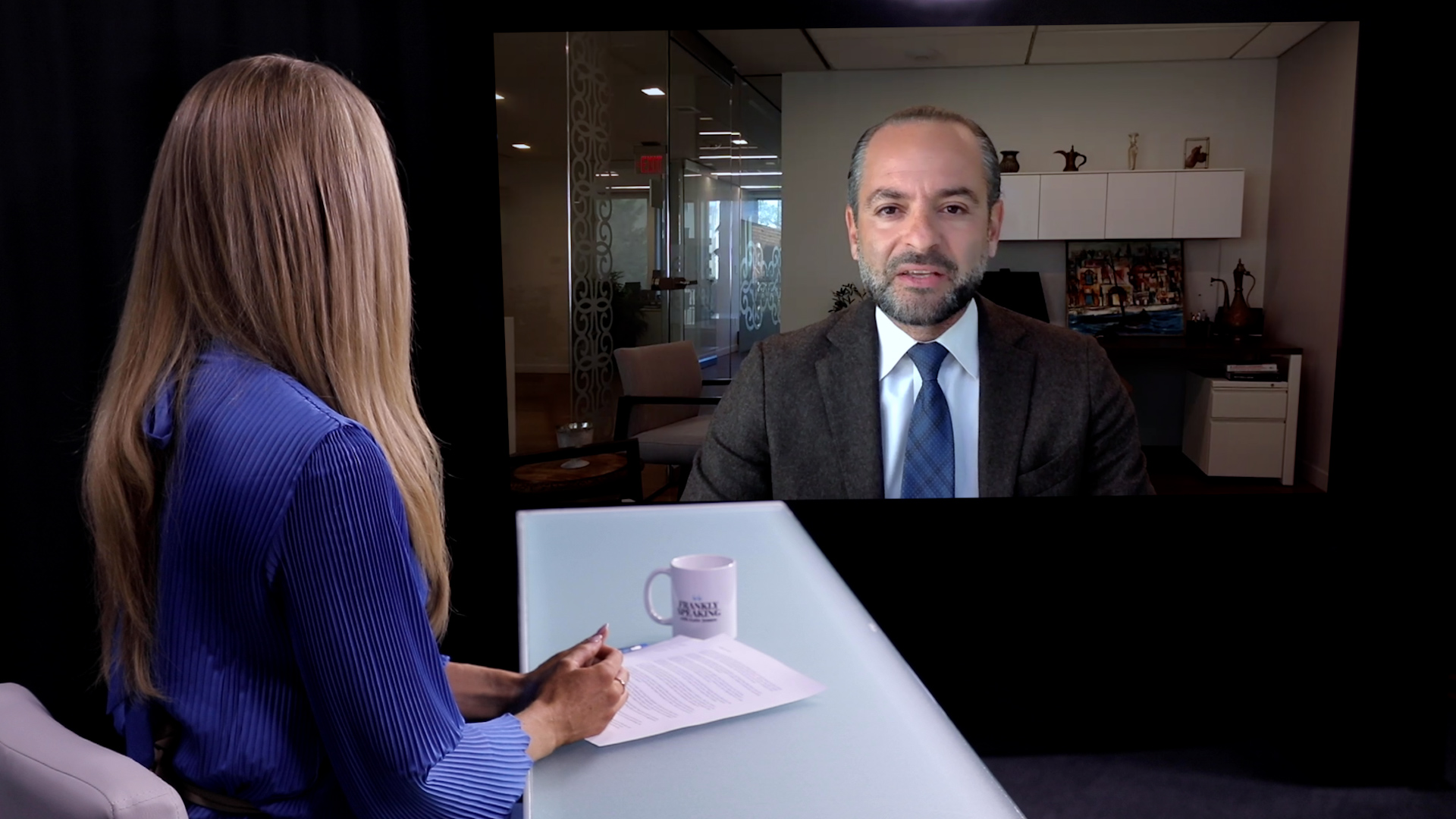 Middle East Institute Senior Fellow Firas Maksad. (AN Photo)